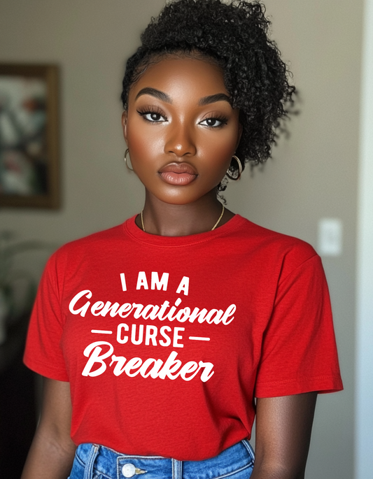 I am a generational curse breaker Unisex Heavy Cotton Tee