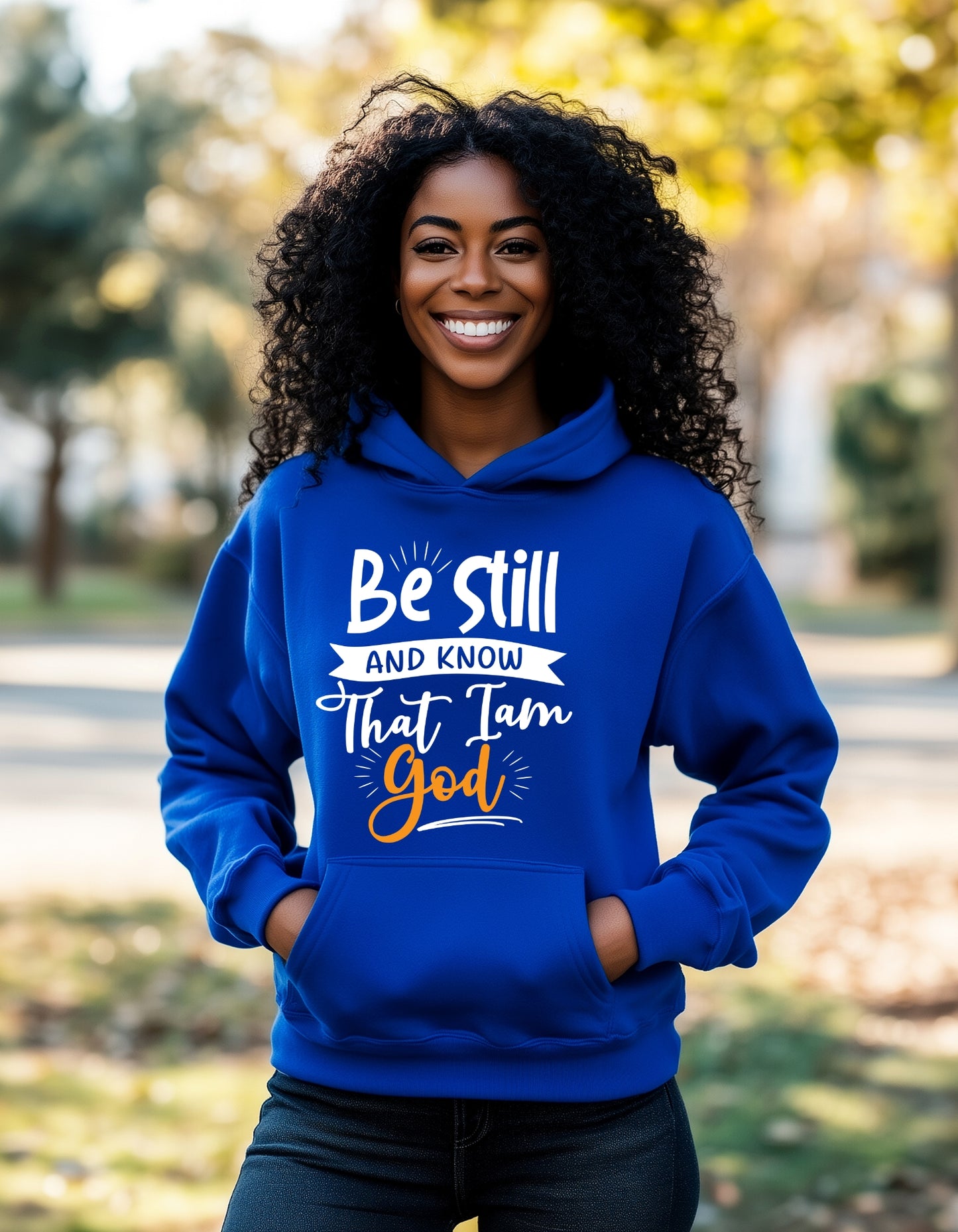 Be Still and Know – Christian Hoodie | Faith-Inspired Comfort