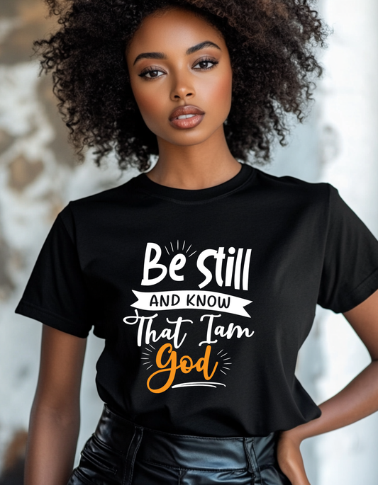 Be Still Unisex cotton T-shirt