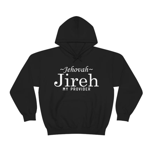 Heavy Blend Hooded Sweatshirt, Jehovah Jireh Unisex Heavy Blend™ Hooded Sweatshirt