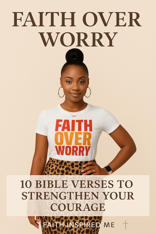 Wear Your Faith: 10 Bible Verses for Courage