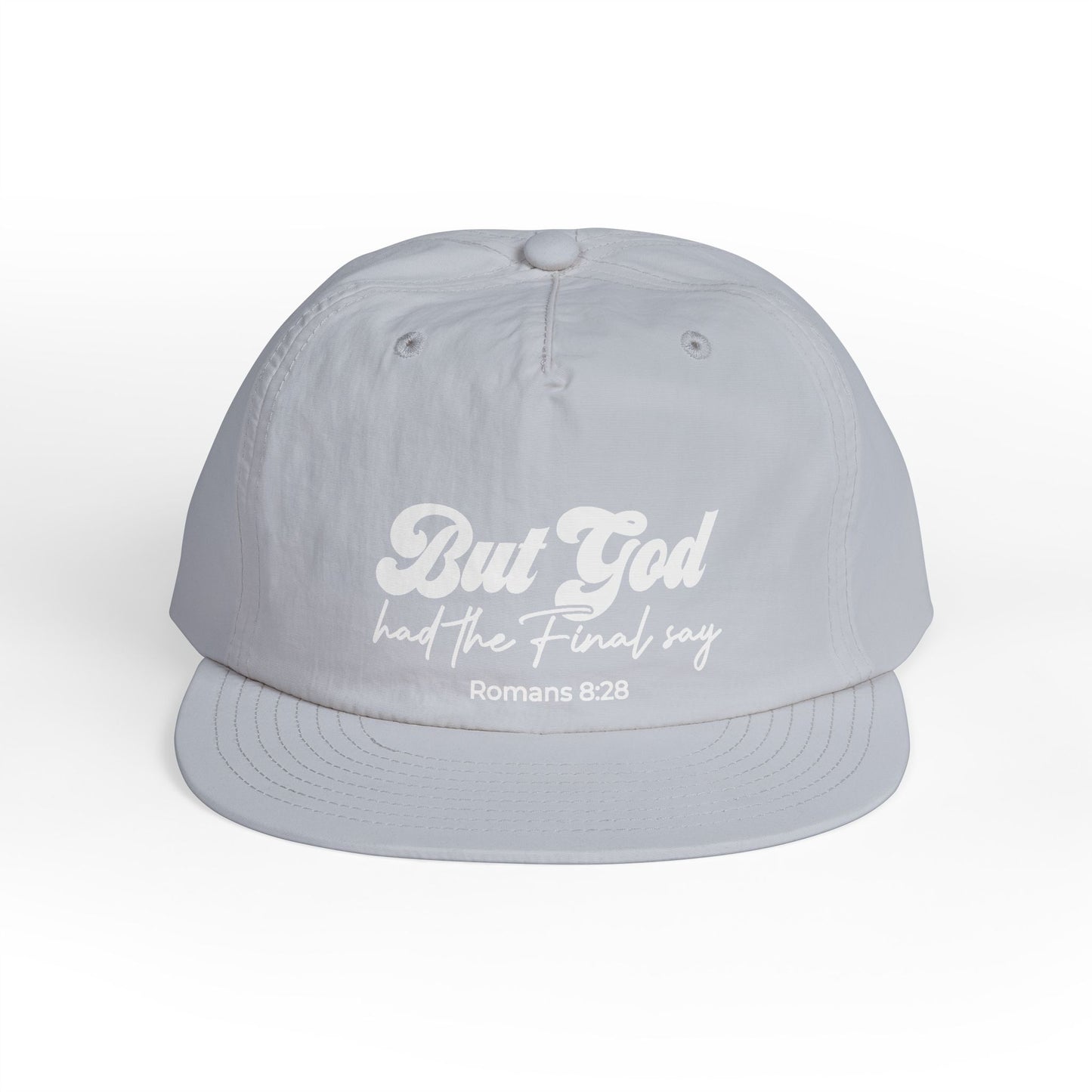 “But God Had the Final Say. Faith-Inspired Surf Cap | Bold Statement Christian Hat”