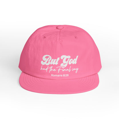 “But God Had the Final Say. Faith-Inspired Surf Cap | Bold Statement Christian Hat”