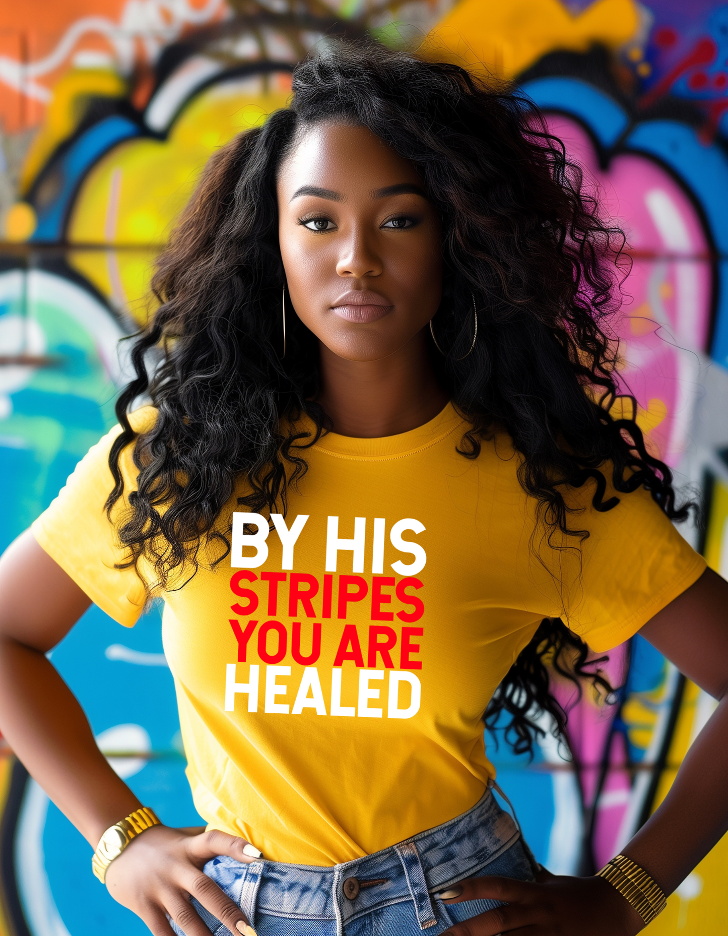 BY HIS STRIPES YOU ARE HEALED T-Shirt