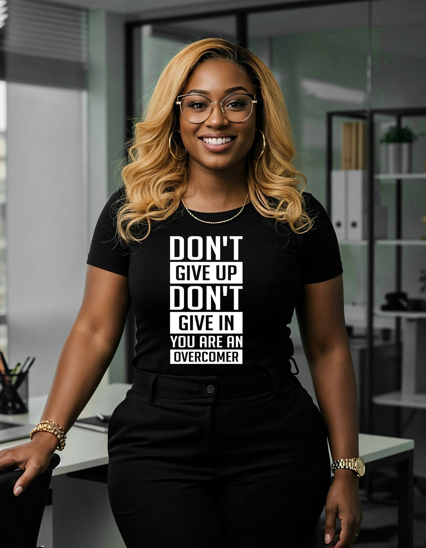 Don't give up Unisex Heavy Cotton Tee