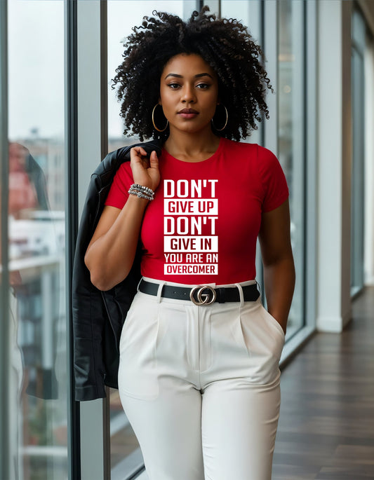 Don't give up Unisex Heavy Cotton Tee