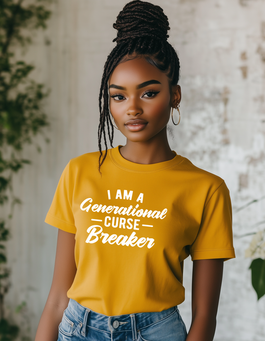I am a generational curse breaker Unisex Heavy Cotton Tee