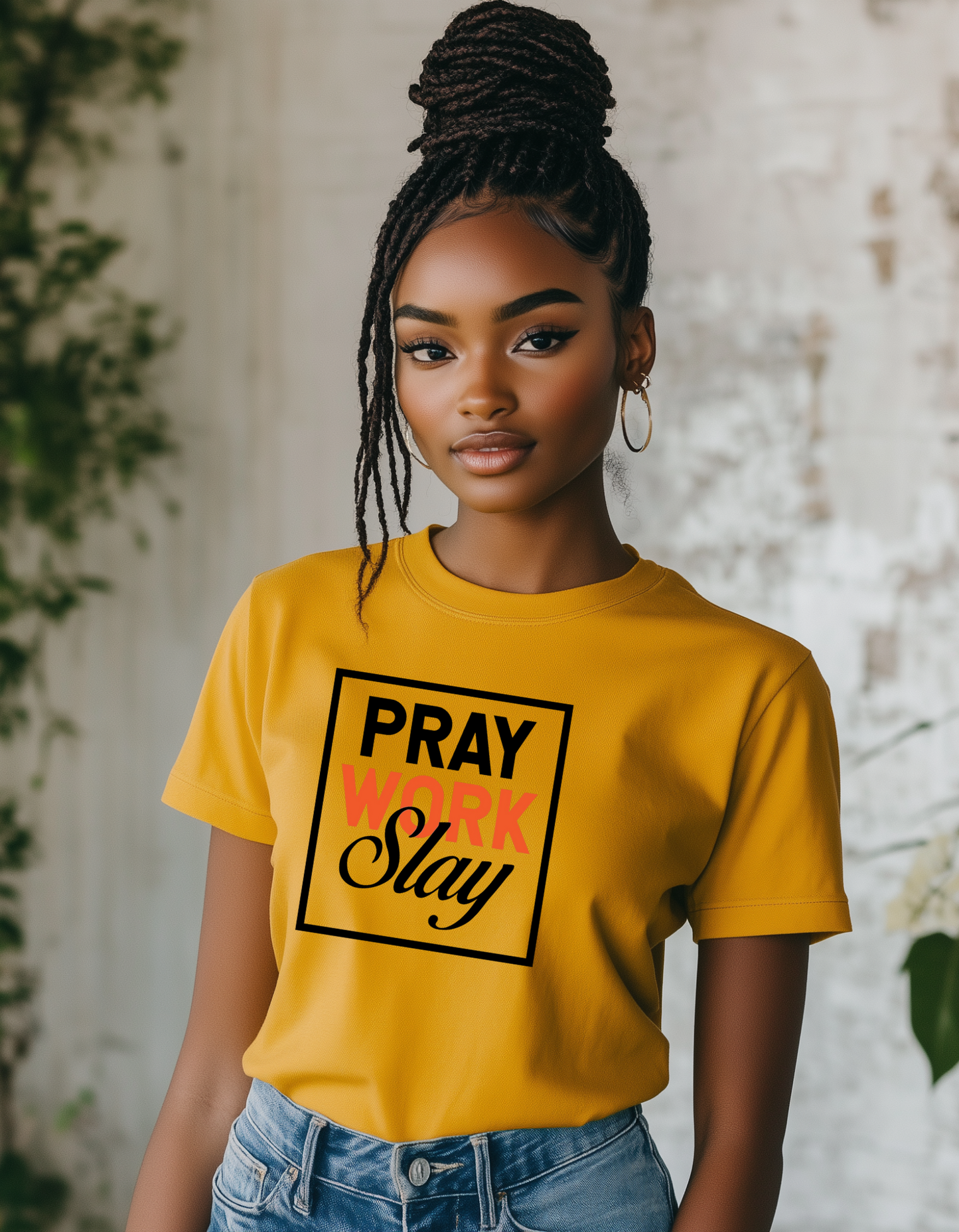 Pray, Work, Slay, Collection: Infusing Faith and Determination