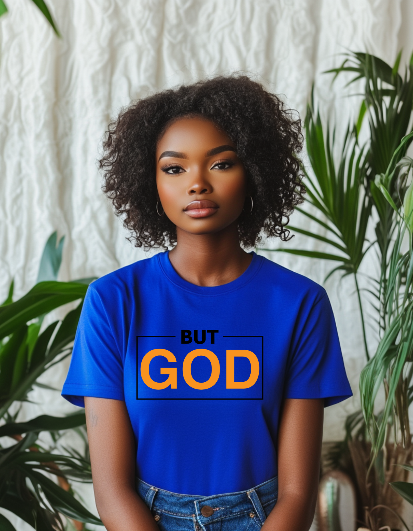 But God Unisex Heavy Cotton T-shirt Faith Tees