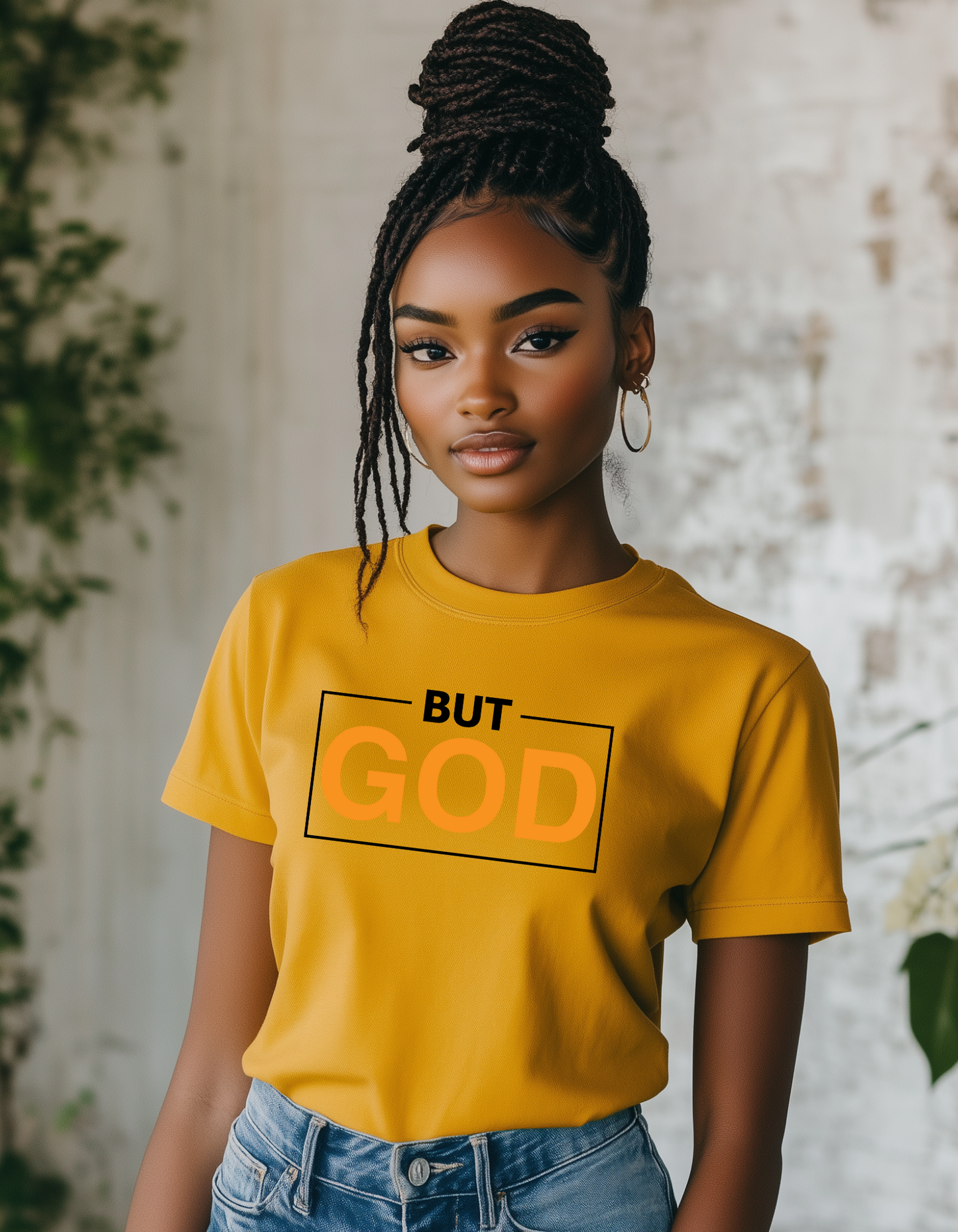 But God Unisex Heavy Cotton T-shirt Faith Tees