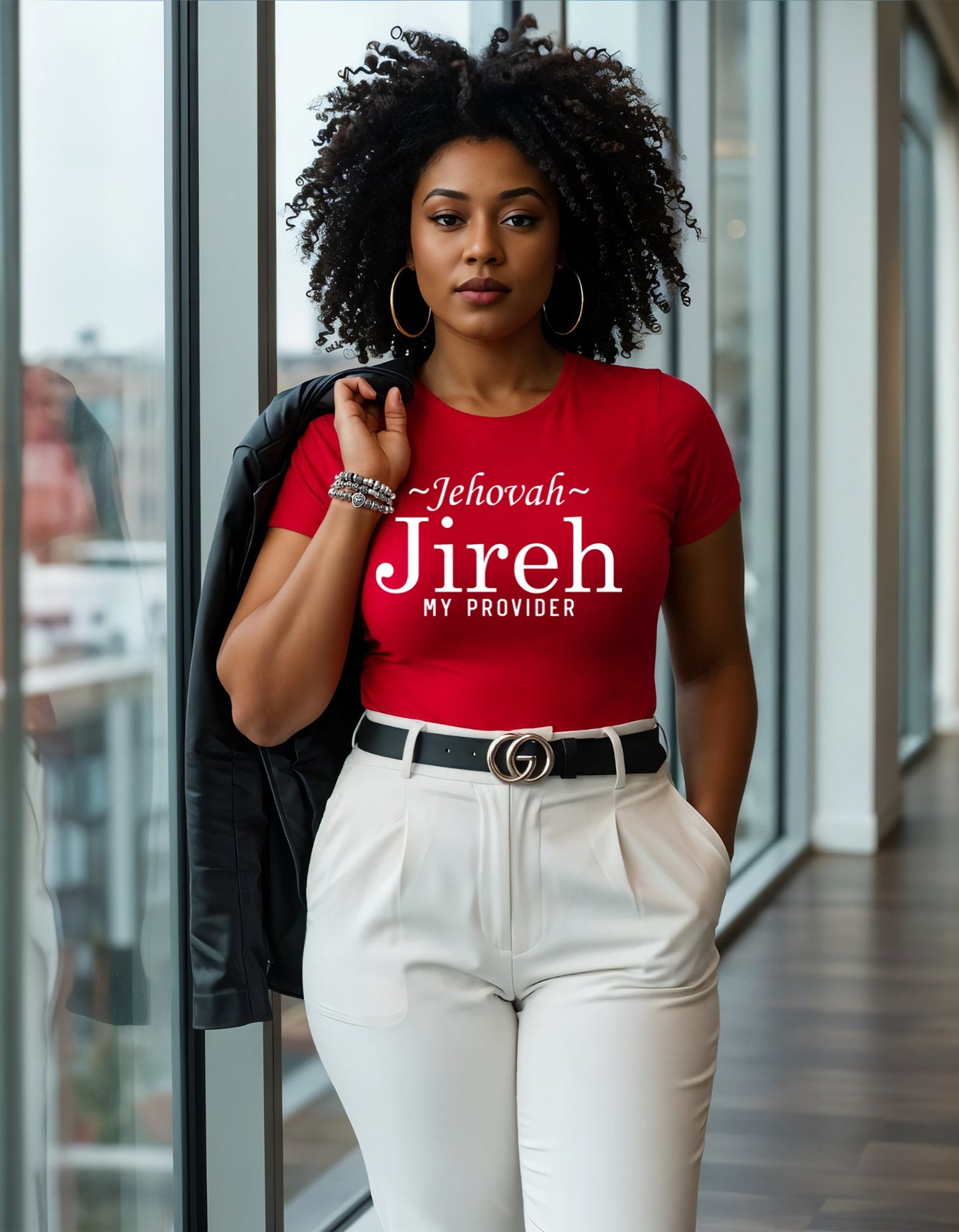 Jehovah Jireh – Christian Unisex Heavy Cotton T-Shirt | God Provides