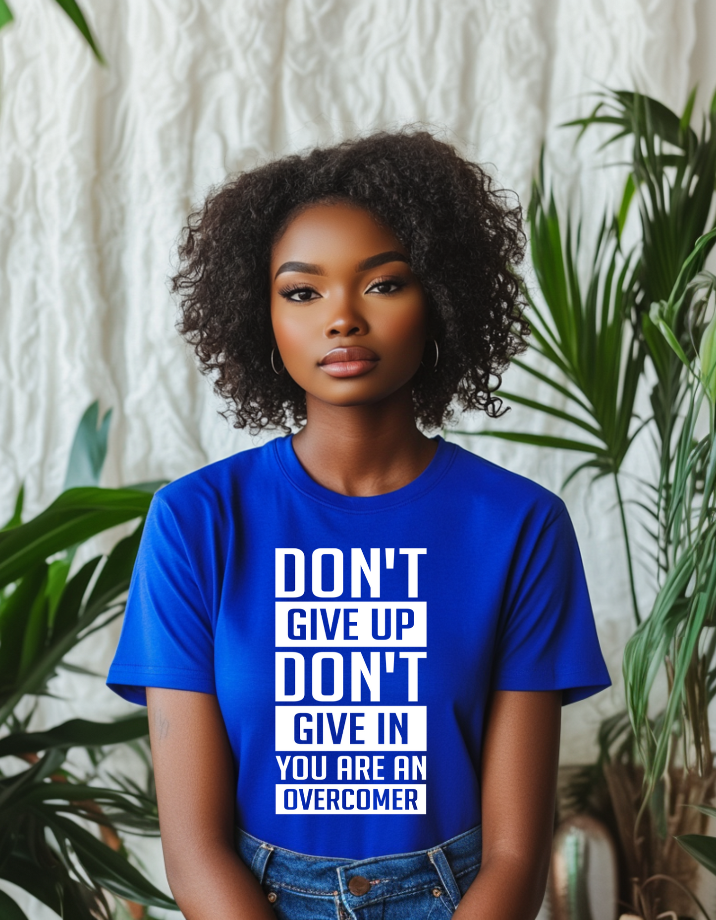 Don't give up Unisex Heavy Cotton Tee