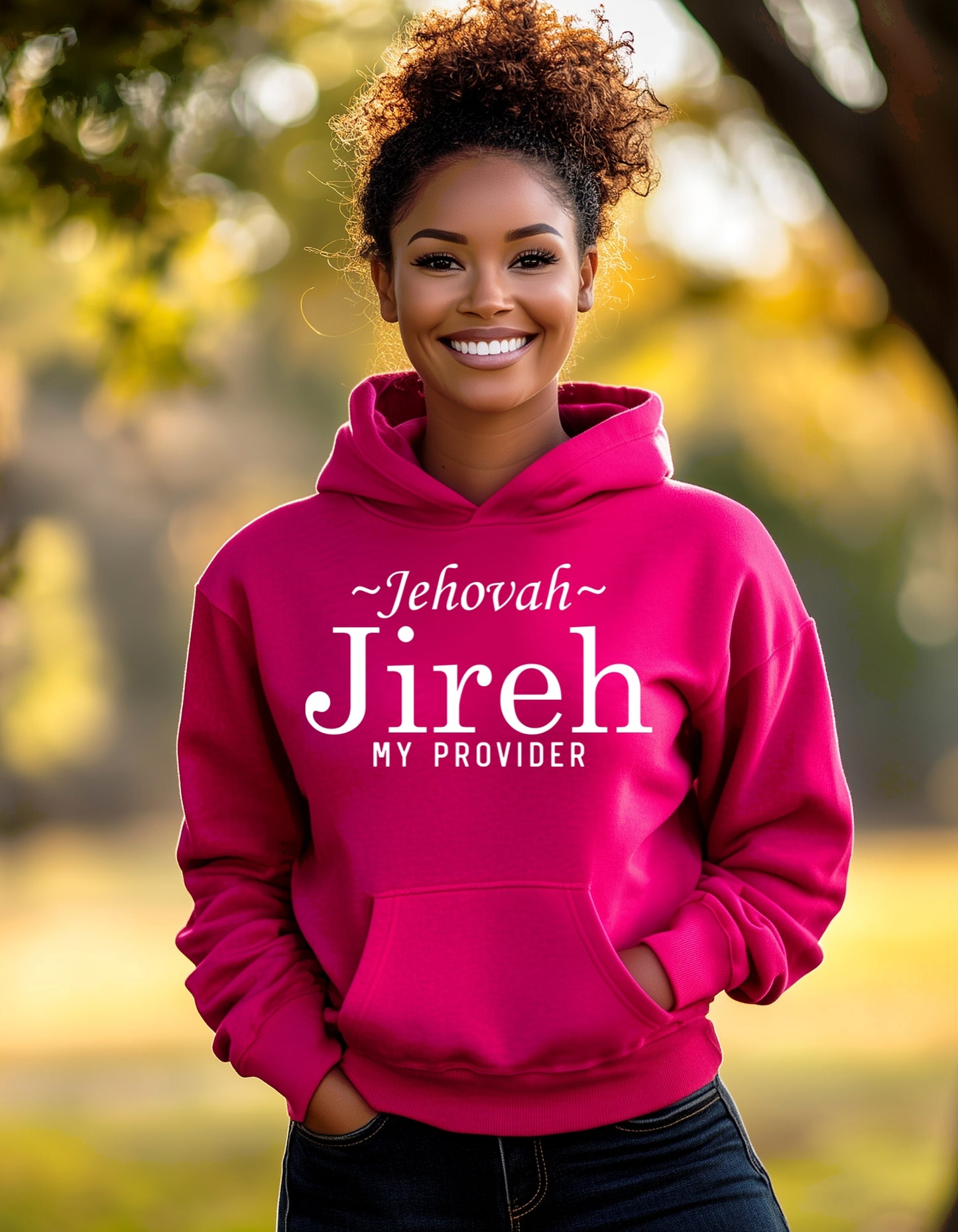 Jehovah Jireh Unisex Heavy Blend™ Hooded Sweatshirt