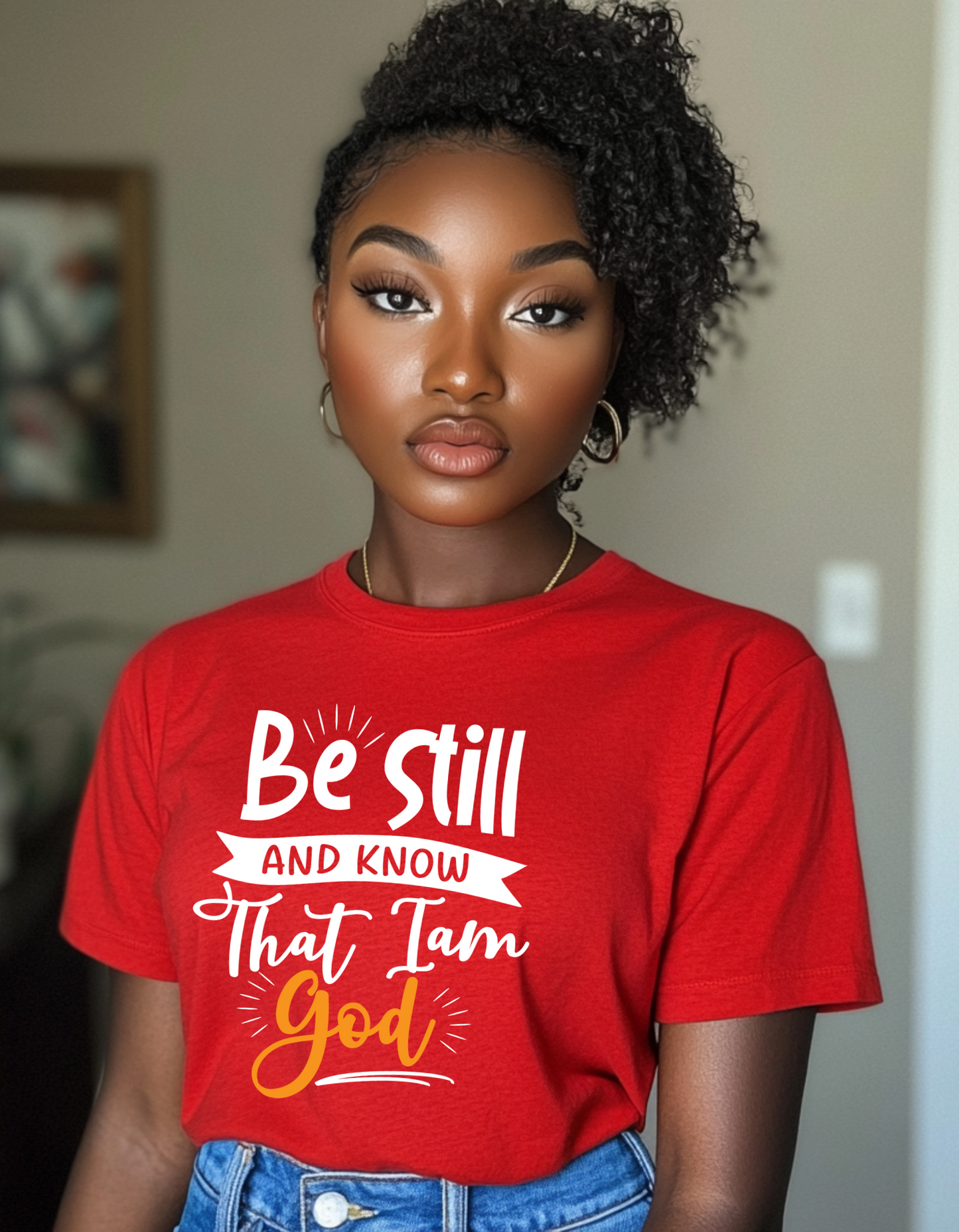 Be Still and Know That I Am God T-shirt Find Serenity in Style