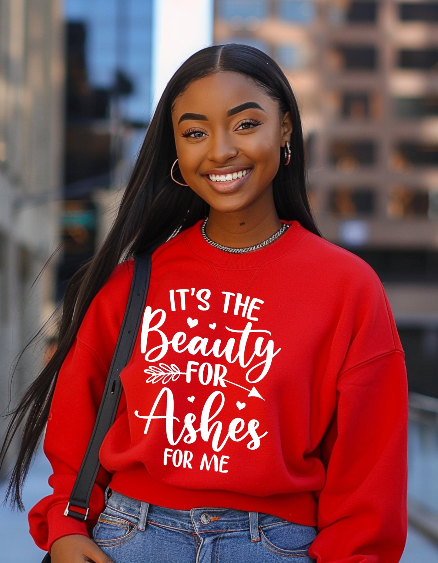 It's the beauty for ashes for me