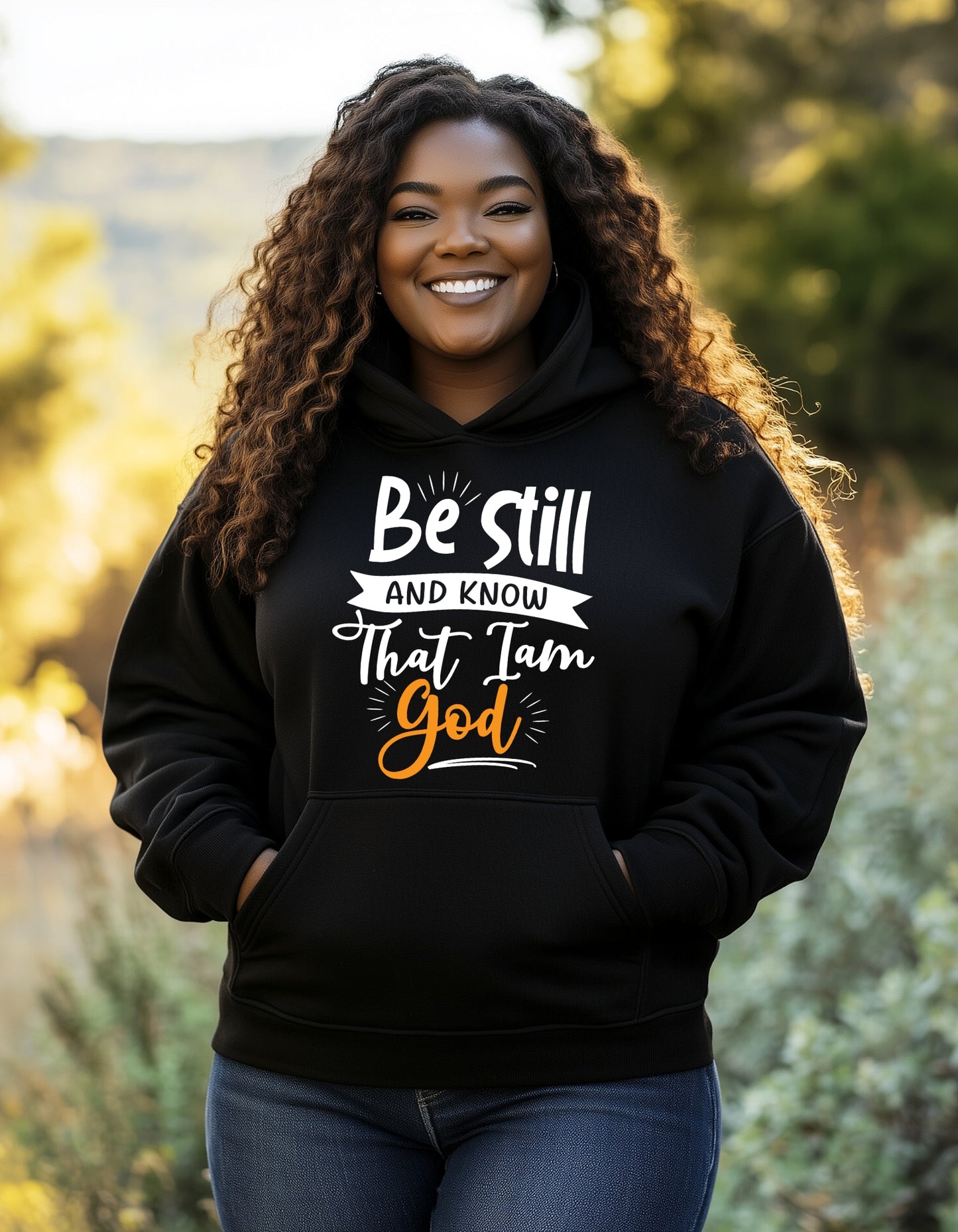 Be Still and Know – Christian Hoodie | Faith-Inspired Comfort