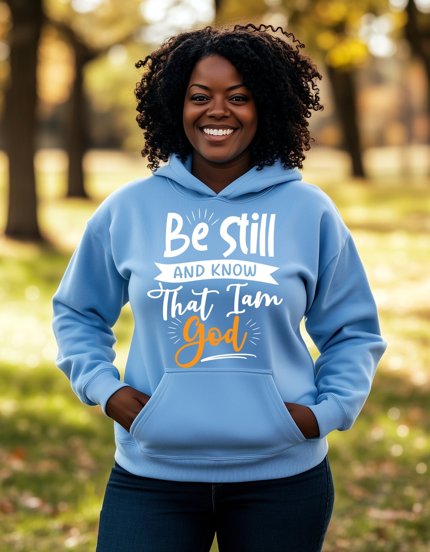 Be Still and Know – Christian Hoodie | Faith-Inspired Comfort