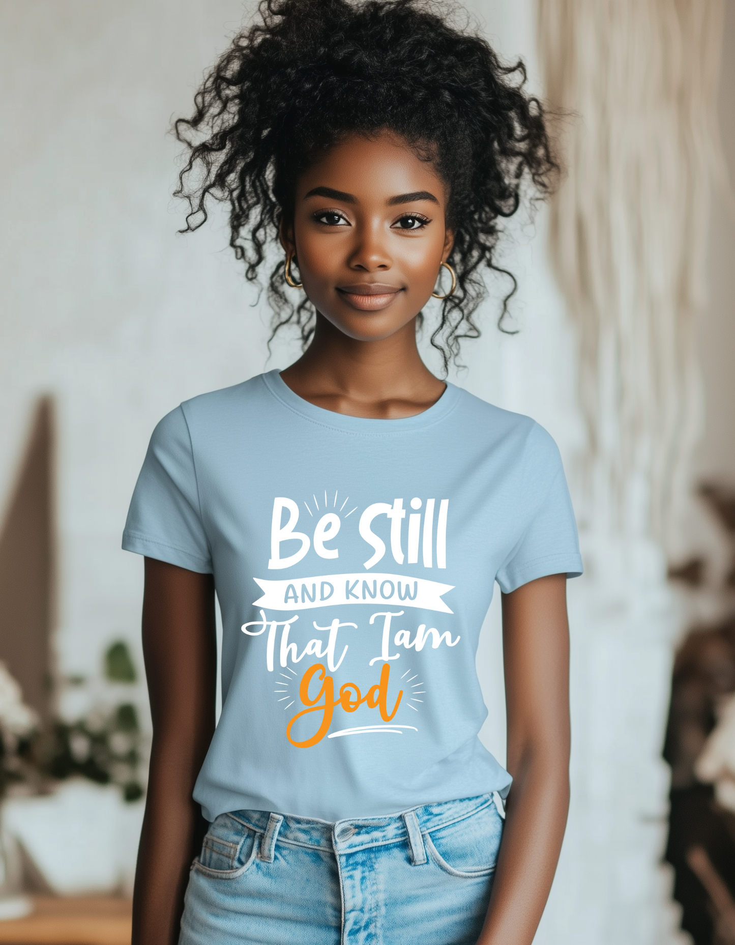 Be Still Unisex cotton T-shirt