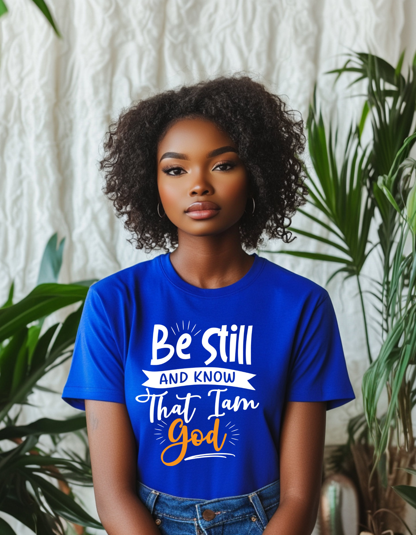 Be Still Unisex cotton T-shirt
