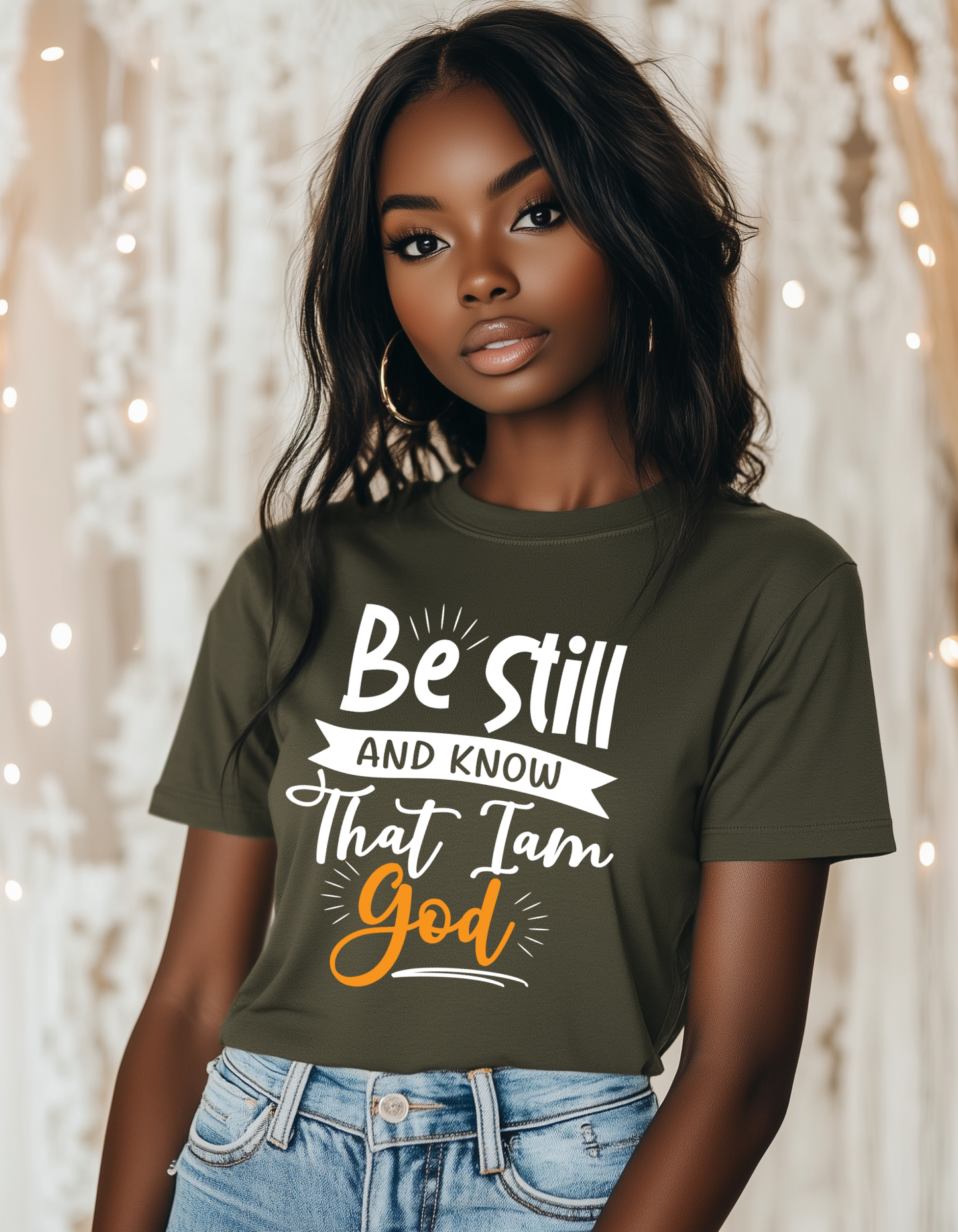 Be Still Unisex cotton T-shirt