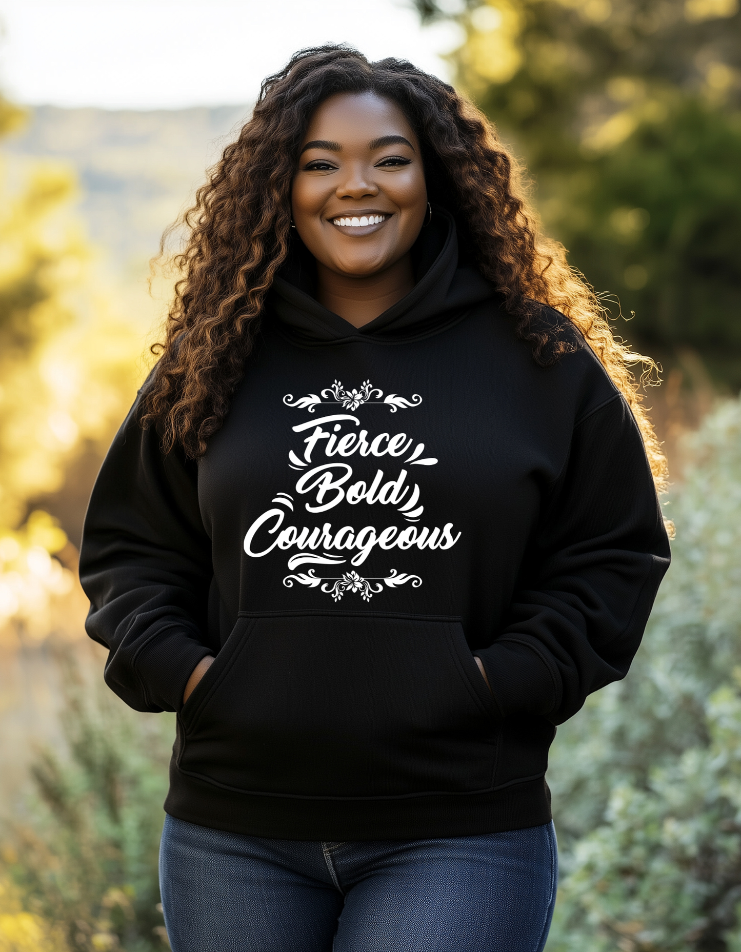 Fierce bold Unisex Heavy Blend™ Hooded Sweatshirt