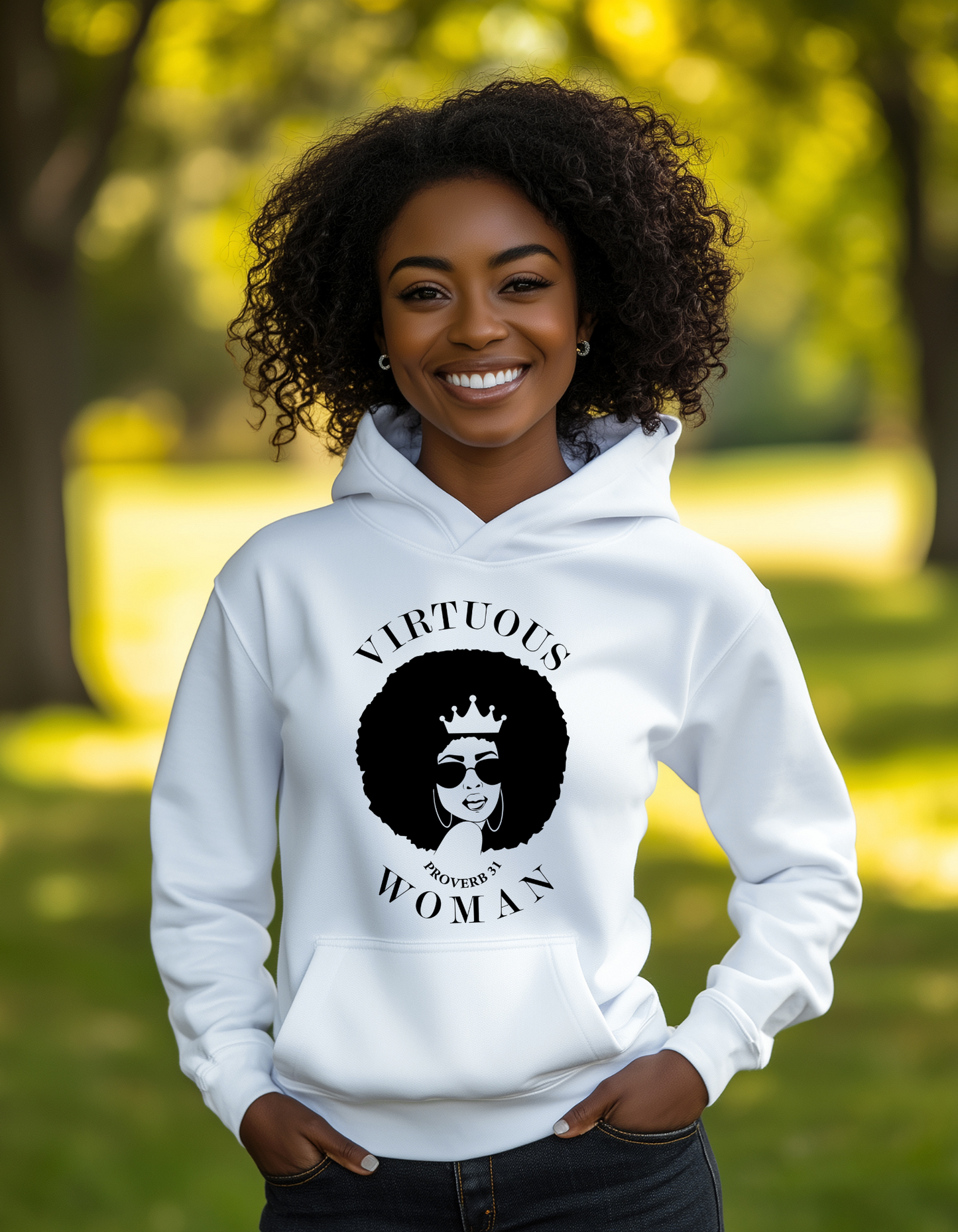 Virtuous woman Unisex Heavy Blend™ Hooded Sweatshirt