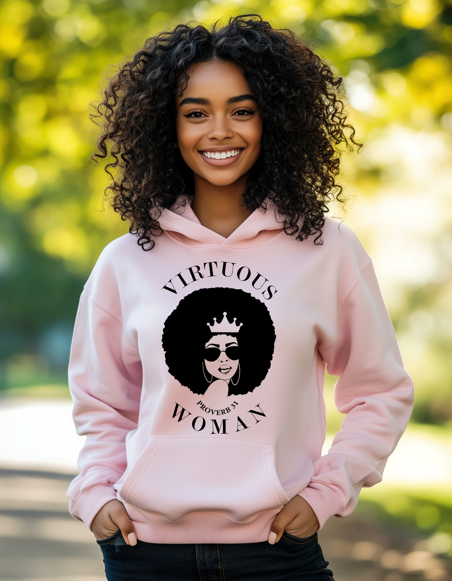 Virtuous woman Unisex Heavy Blend™ Hooded Sweatshirt