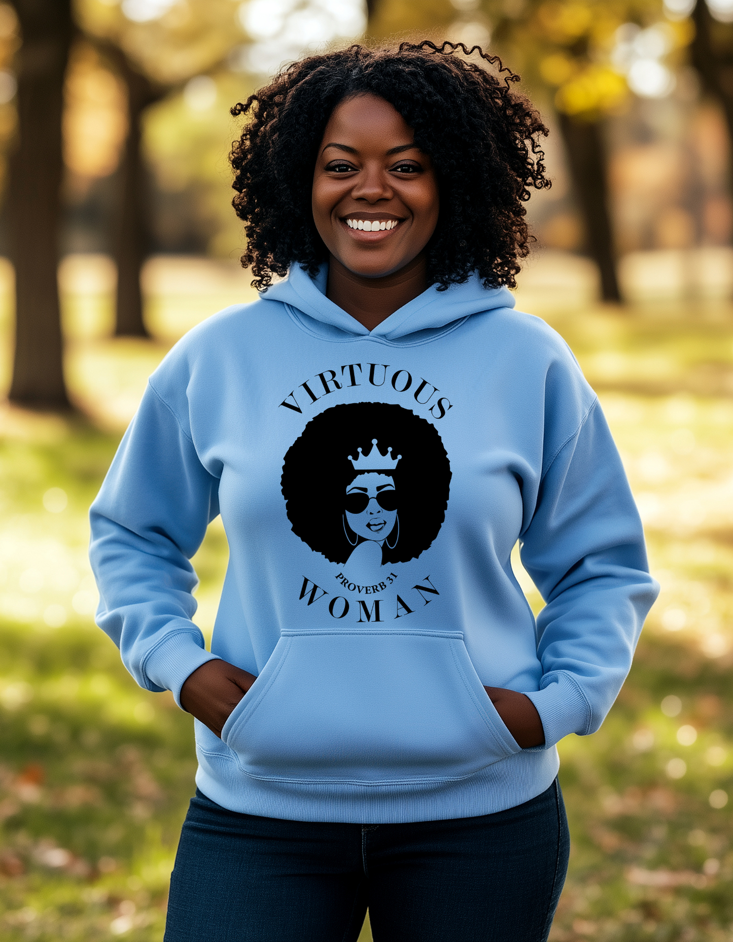 Virtuous woman Unisex Heavy Blend™ Hooded Sweatshirt